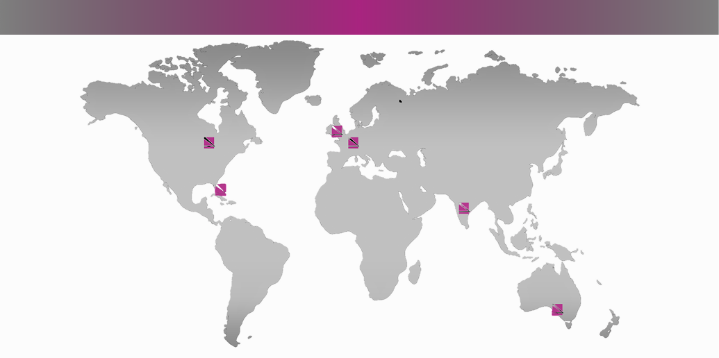 a map is showing different types of locations.