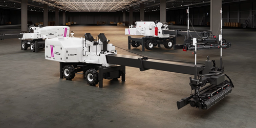 Advanced concrete placing equipment and associated machinery