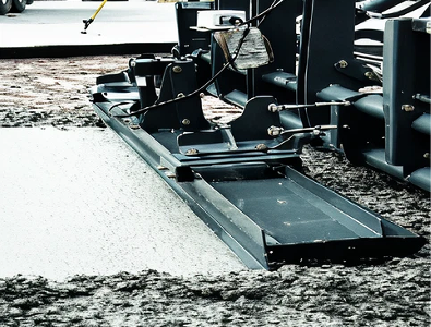 Machine work going on with workers