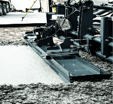 Machine work going on with workers